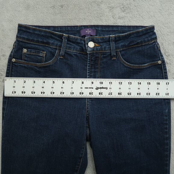 Not Your Daughters Jeans NYDJ Women's Size 4 Blue Mid-Rise Legging 30" Inseam - Picture 6 of 15